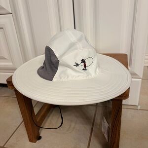 Imperial Cooling Sun Hat Golfer Fly Fishing Embroidered Wide Brim Hat